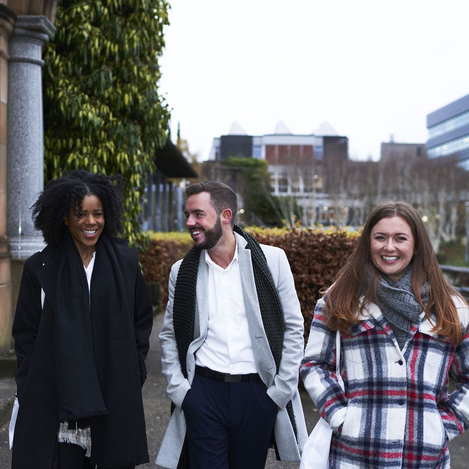 glasgow interns walking