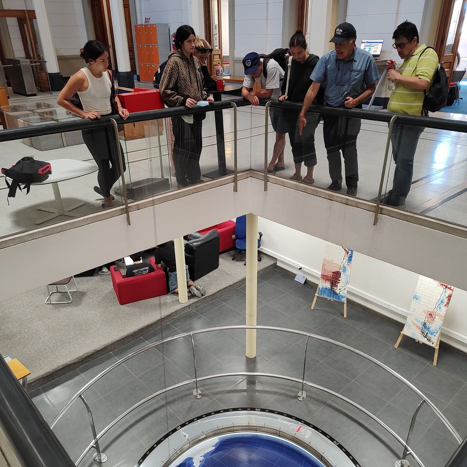 chile study abroad museum visit
