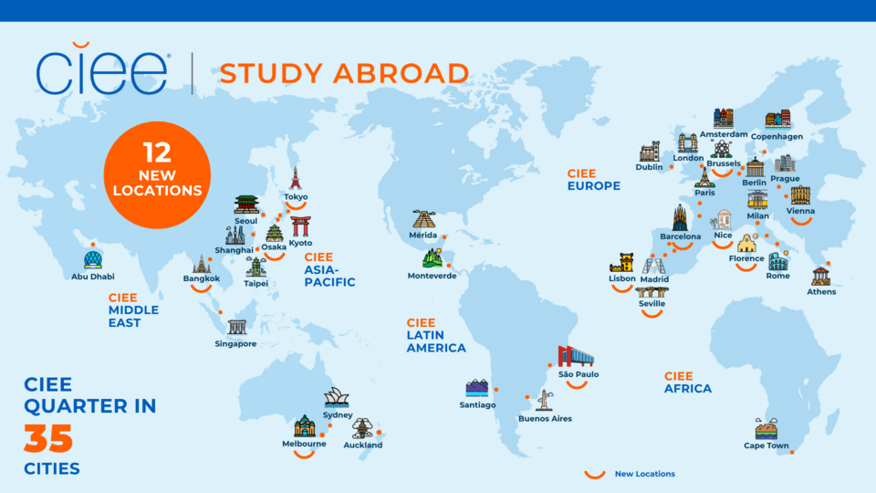 2026 Quarter program map