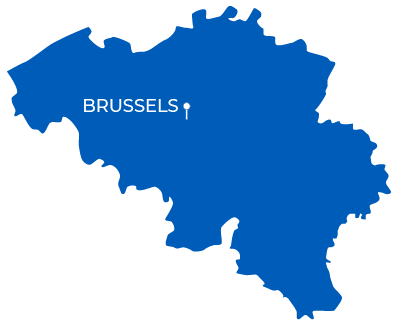 Belgium map