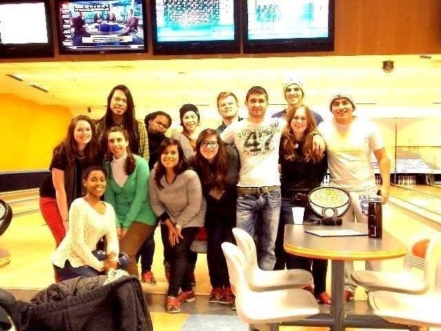 Jolicoeur attended a bowling outing with other Summer Work Travel participants and domestic employees.